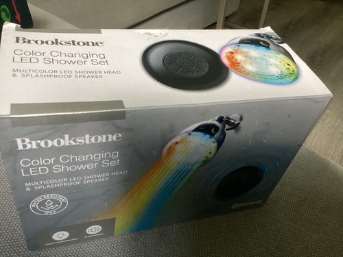 Led shower head splash speaker - head,