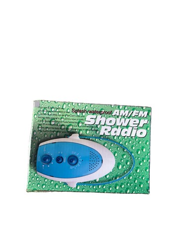 Splash waterproof shower - am/fm,