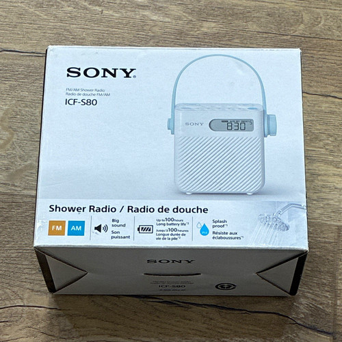 Sony icf s80 - icf-s80, shower