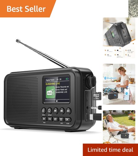 Rechargeable dab radio with - dab,