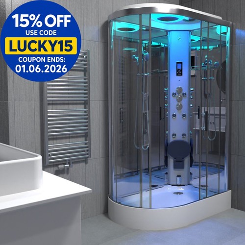 Insignia chrome steam shower - insignia,