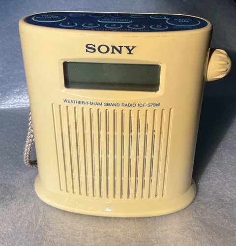 Sony icf s79w weather 3 - sony, icf-s79w